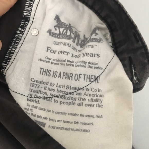 Strauss and co Levi’s vintage signature brand men’s jeans grey size W30 L32 - Picture 6 of 7